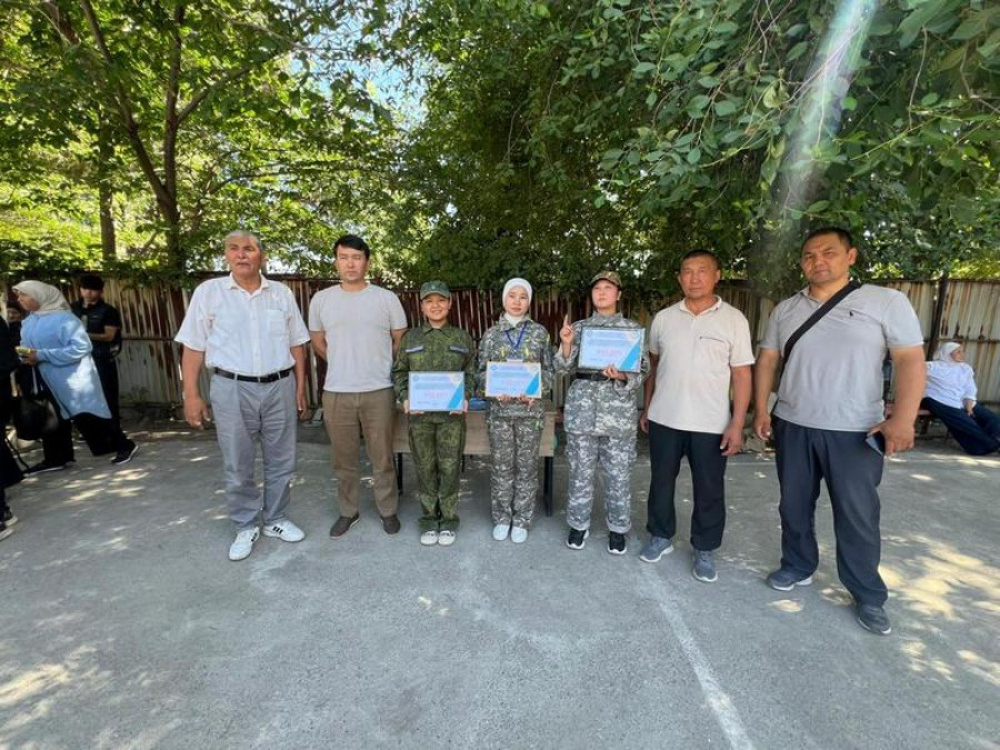 ЖАПКнын тайпалар арасында саптык ыкмаларды аткаруу боюнча мелдеш