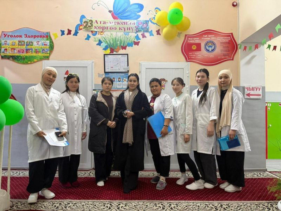 Мектепке чейинки билим берүү адистигинде  окуу практика учурунда  методикалык жардам