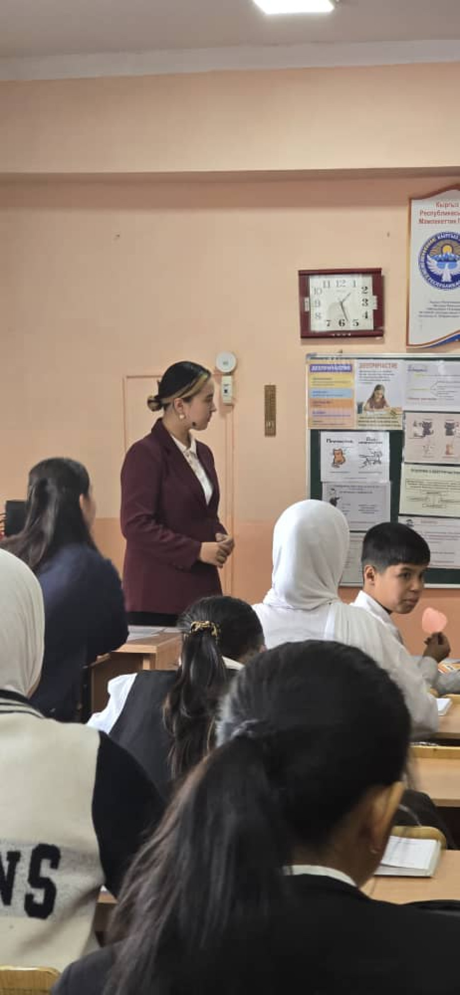 Посещение открытых уроков студентов-практикантов по профилю «Русский язык и литература»