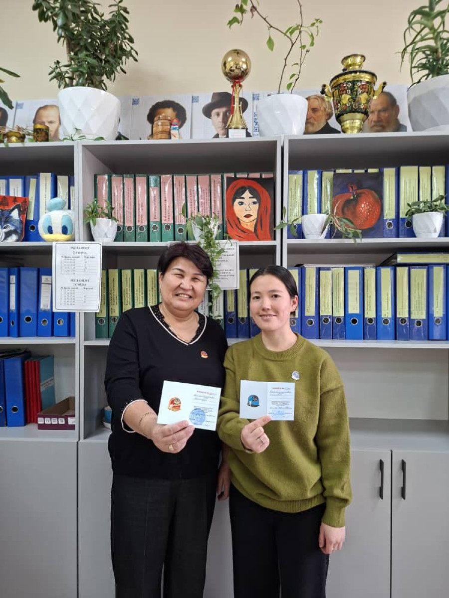 Lecturers of the Department of Russian Philology Receive “Health” Badges