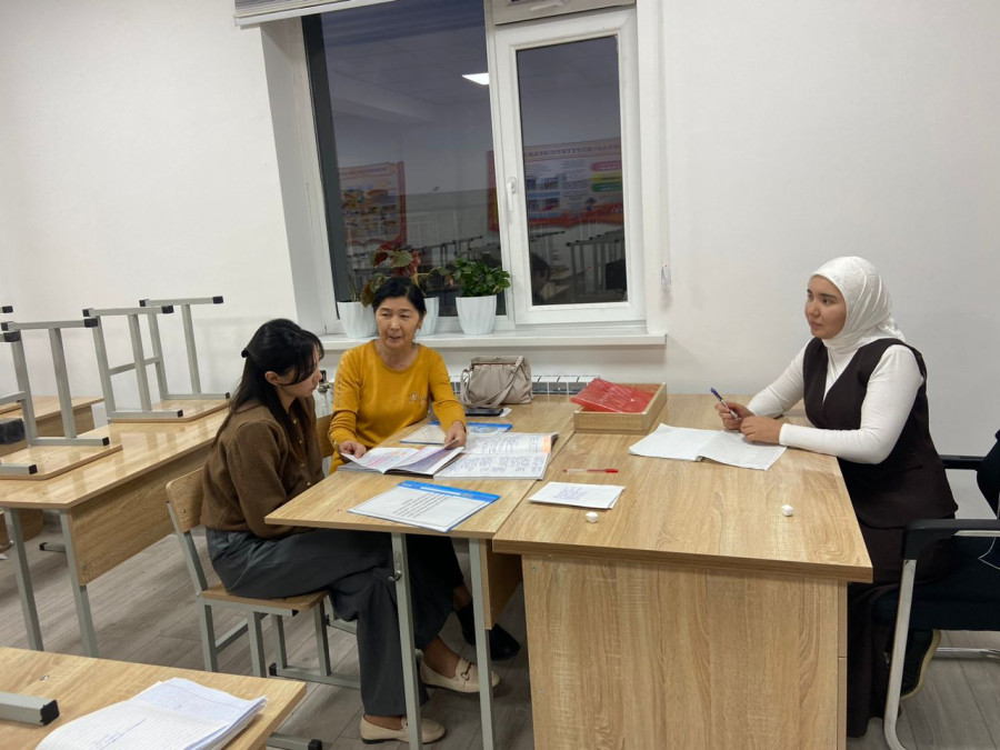 Менторская работа старшего преподавателя Жамашевой Н.С.