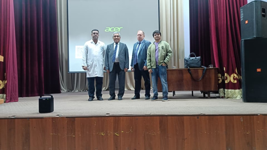 Гостевая лекция выдающегося хирурга в Медицинском институте ЖАГУ