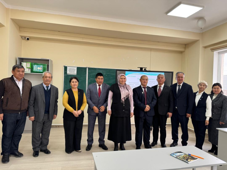 «Өнөктөш окуу жайлардын окумуштуулары – конок лекцияда»