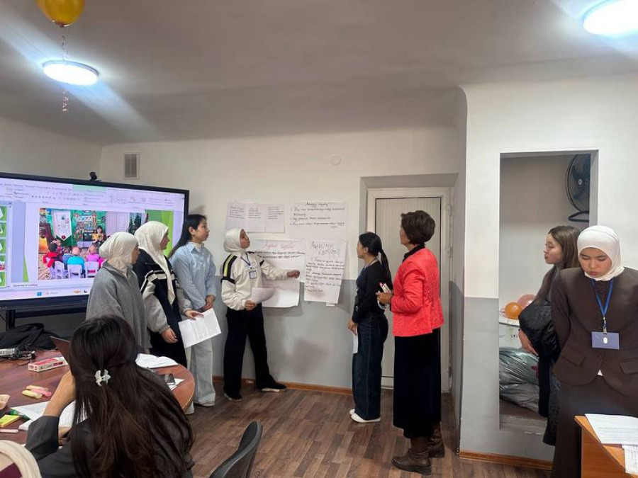 В Педагогическом колледже продолжаются открытые
занятия