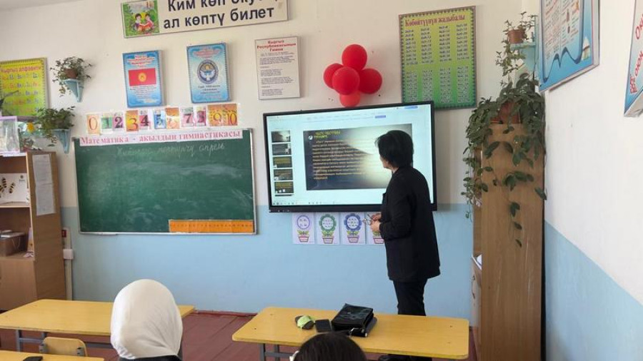 Практиканттарга жеринде  методикалык жардам көрсөтүү
