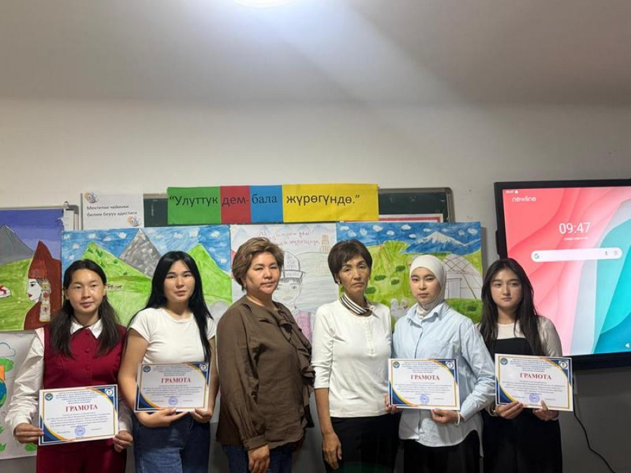 Конкурс рисунков
«Национальный дух в сердце детей»