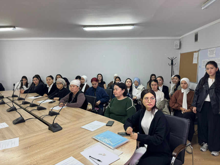 Квалификациялык иш алдындагы  практикасынын жөнөтүү конференциясы