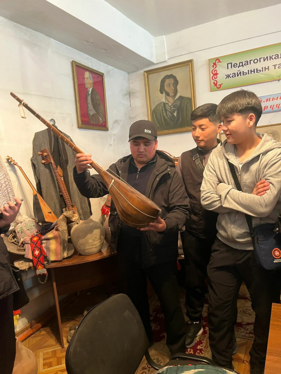 Жумуш ордунда окутуу ЖАМУнун музейинде
