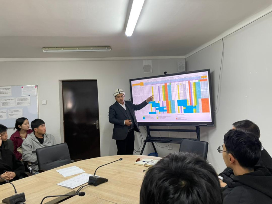 “Жетекчи менен бир саат” аттуу иш-чара Жалал-Абад колледжинде өттү