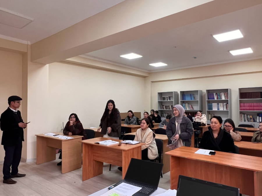 «Геймификация» методу боюнча мастер-класс өткөрүлдү