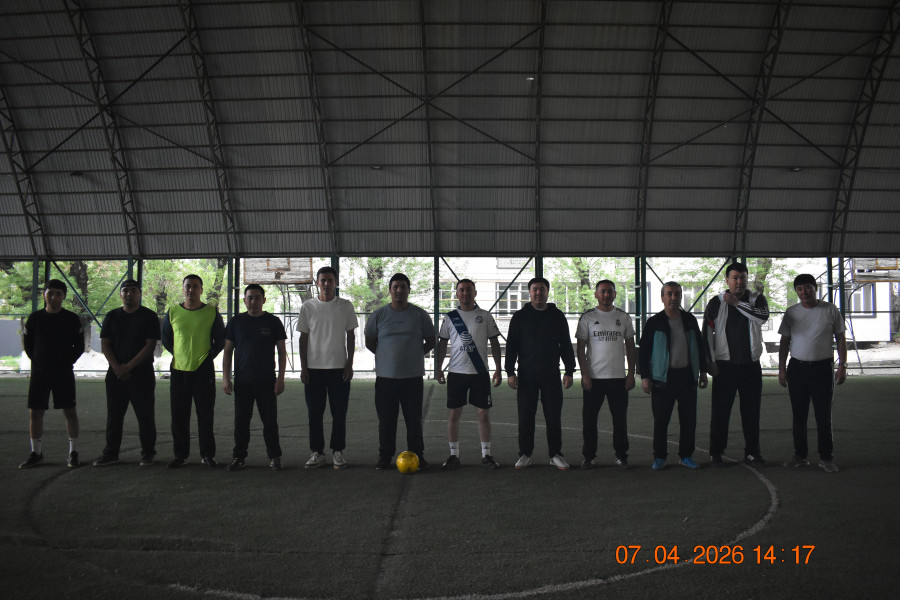 ЖАКта окутуучулар арасында спорттук иш чаралар уланууда.