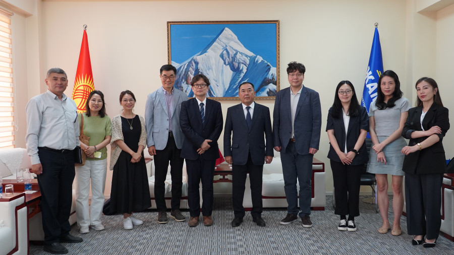 A New Stage of
Kyrgyz-Korean Cooperation: University Hosts King Sejong Institute Foundation
Inspecti...