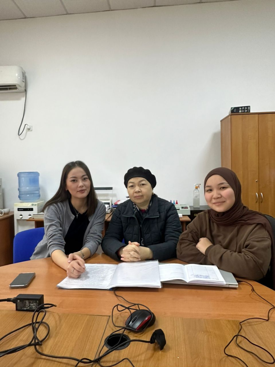 On-the-job training conducted for students