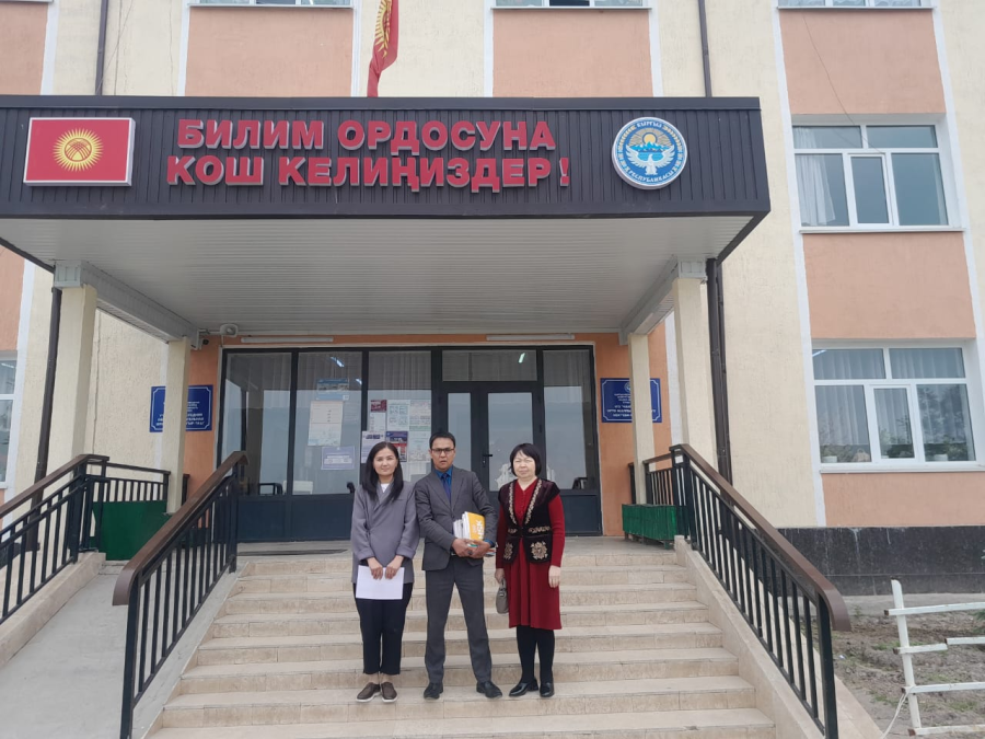 Career guidance event held in schools of Suzak region
