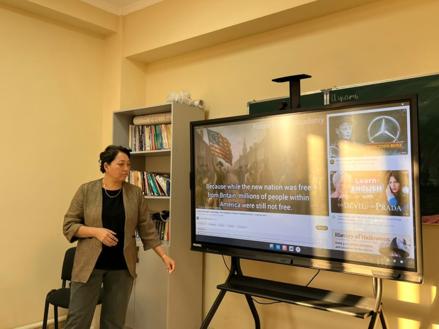 An open class held at the department of intercultural communication and linguistics