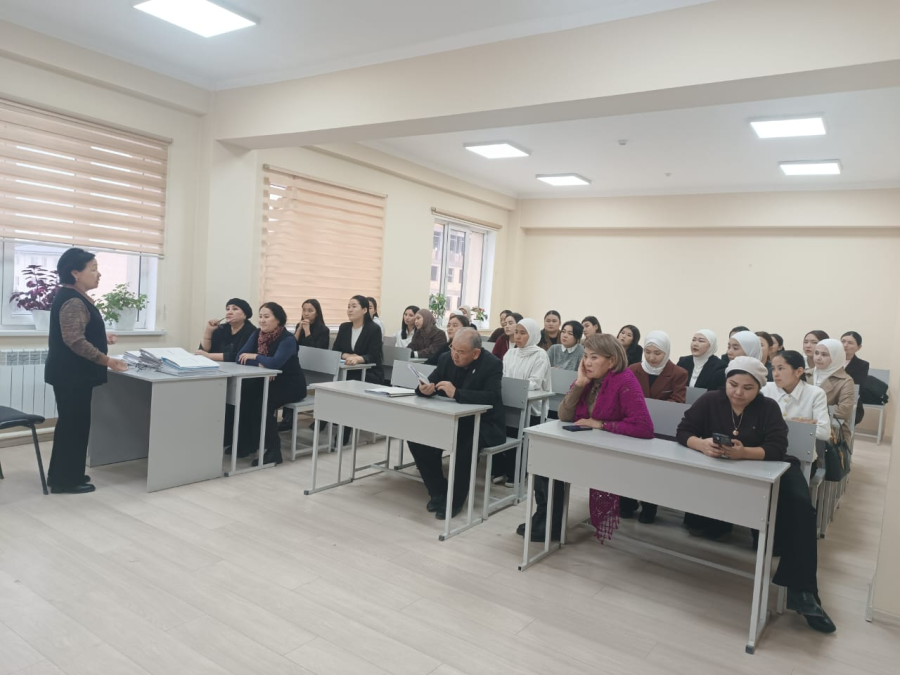 2026-жылдын 13-февралында өткөн адаптациялык-педагогикалык практика боюнча жыйынтыктоочу  конференци...