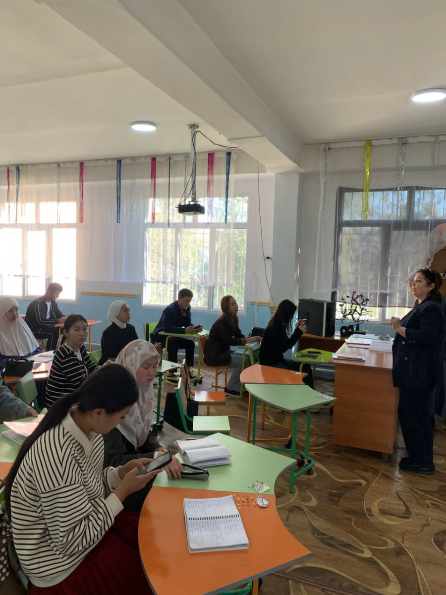 Жумуш ордунда окутуу ЖАМУнун инновациялык мектебинде