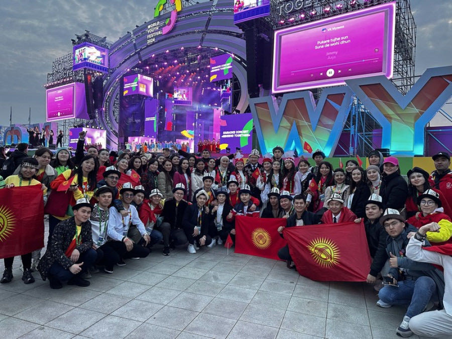 A student from the NT-1-23 tribe , Dosalieva Alina