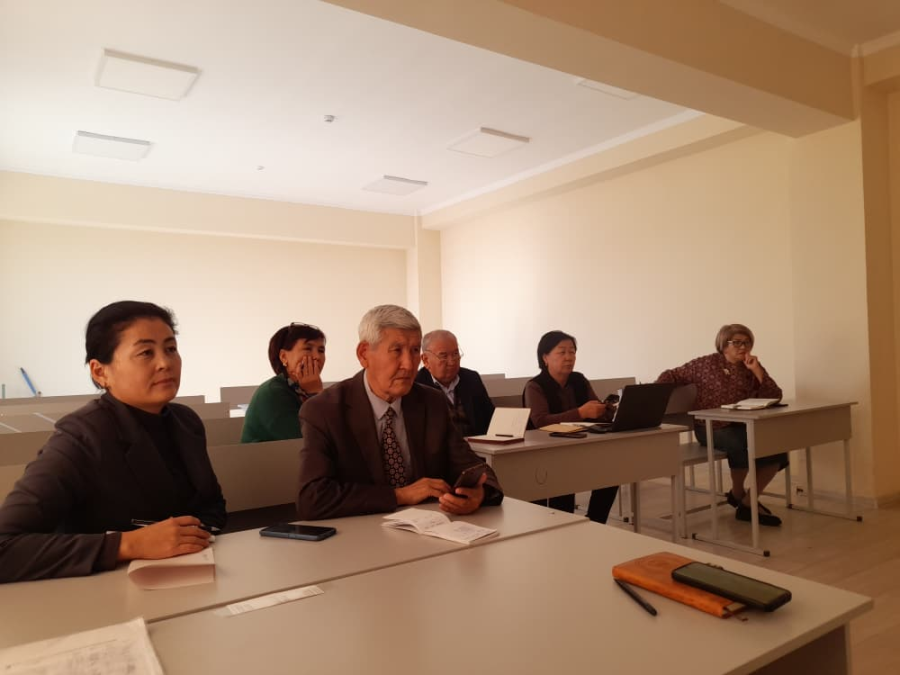 Methodological Meeting at the Department of Kyrgyz Language and
Literature Aimed at Improving the Qu...