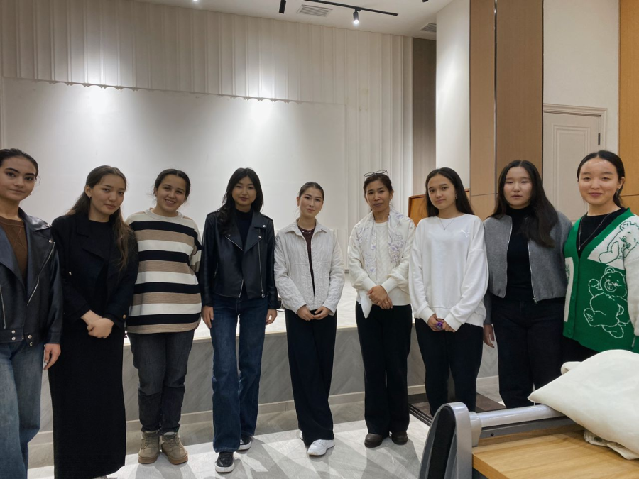 A student of the FLc-2-24 group of the foreign (English) language profile is on mobility at Osh Stat...