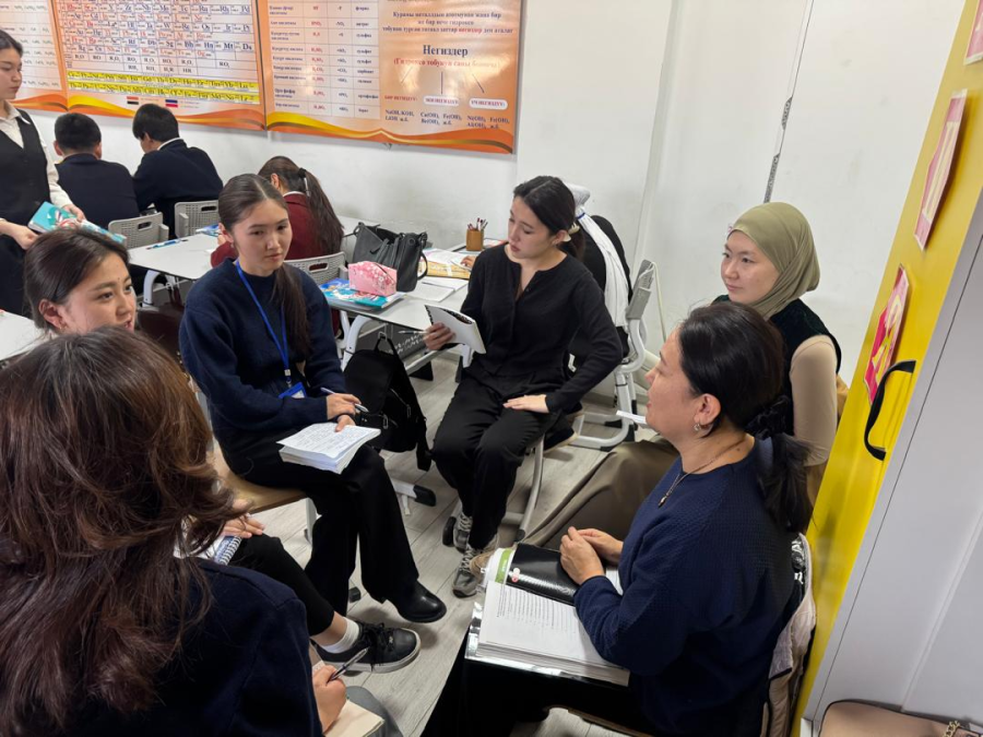 ON-THE-JOB TRAINING CONTINUES