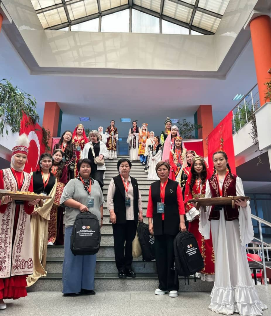   V International Congress of the Turkic Civilization (Congress of Common Values of the Turkic civilization) at the Kyrgyz-Turkish University of Manas (04/18/2025.)