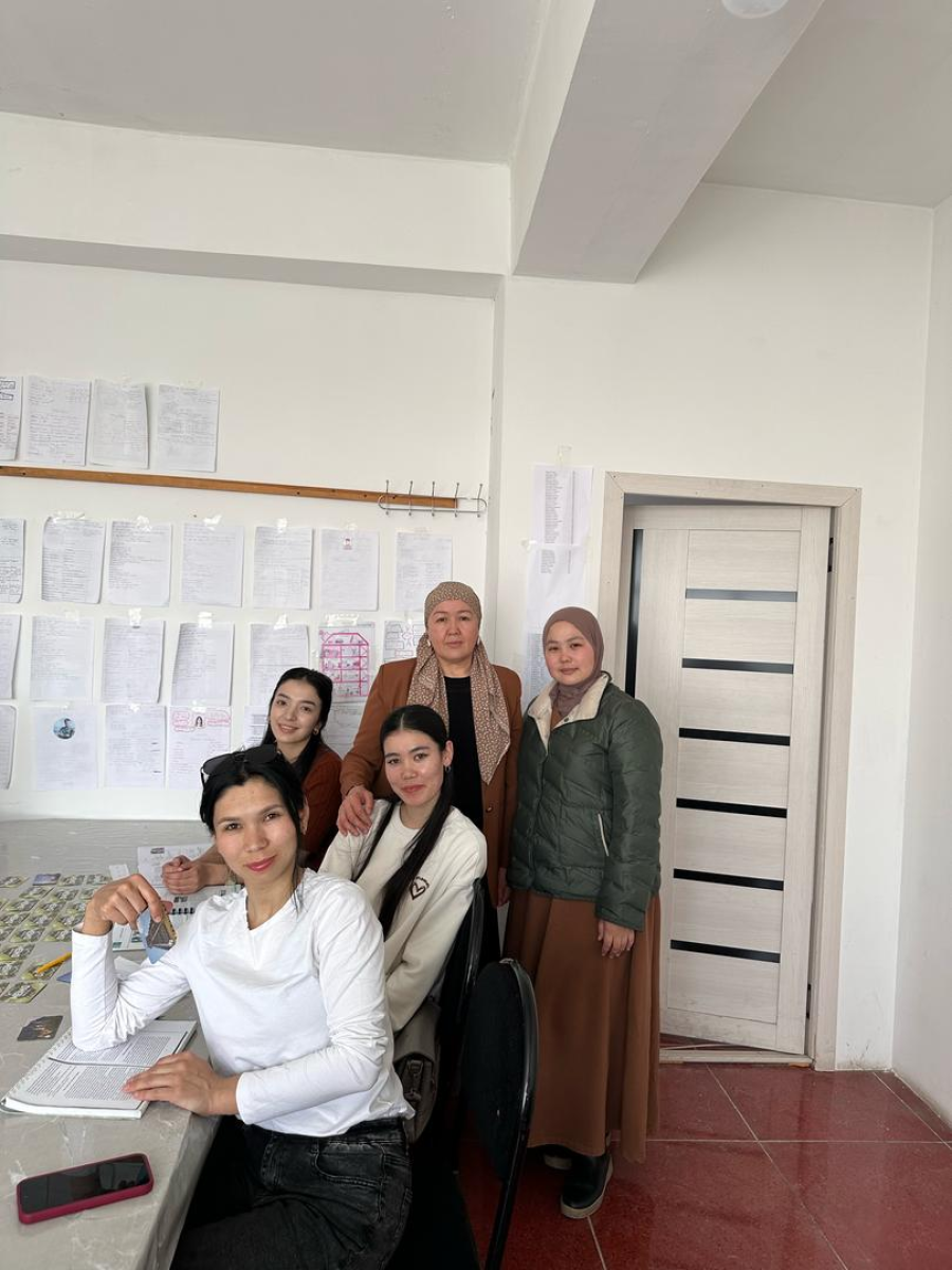 Практика өтүлүүчү базада студенттер менен жолугушуу