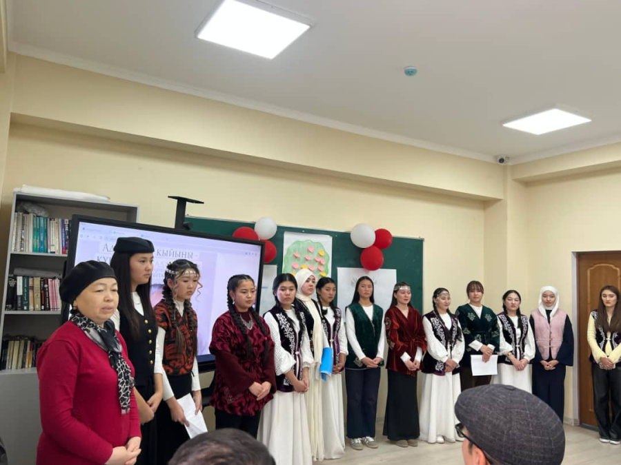 Open educational hour dedicated to the writer Chingiz Aitmatov