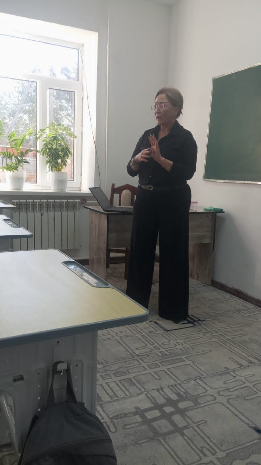 Ознакомление студентов с структурой учебно-воспитательной работы частной школы «Билим каганаты»