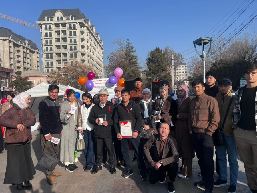 🎗️ Студенты ЖАГУ против СПИДа: Знания – лучшая защита!