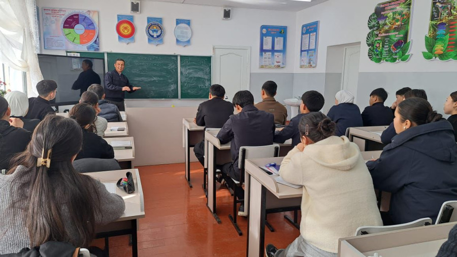 CLASS ON PREPARATION FOR THE NATIONAL TESTING ORGANIZED WITHIN THE FRAMEWORK OF COOPERATION BETWEEN...
