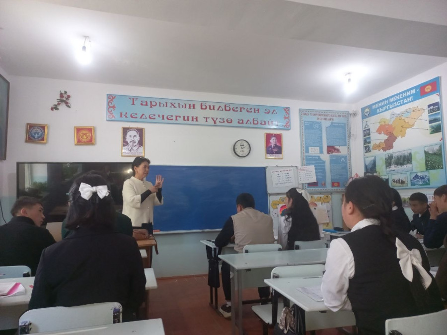 ПРОФОРИЕНТАЦИЯ ВЫПУСКНИКОВ В СЕЛЕ КЫЗЫЛ-ТОКОЙ