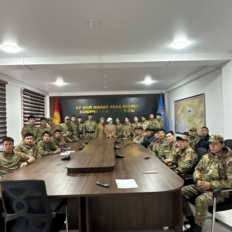 «ОКк-2-3-23 тайпалары: Коопсуздук кызматында иш жүзүндө тажрыйба алмашууда»