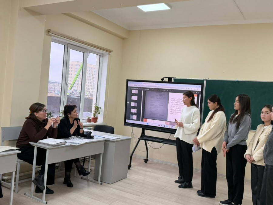 Экономика жана укук колледжинде окуу-өндүрүштүк практиканын жыйынтыктоо конференциясы болуп өттү