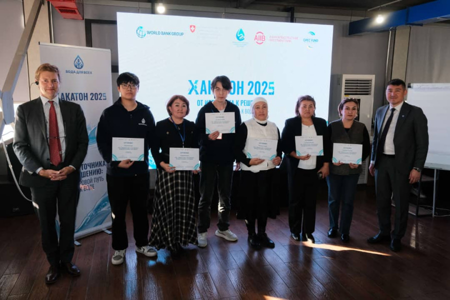 ПОВТАС адистигинин өндүрүштүк практикасынын жыйынтыктоочу конференциясында студенттердин практика ме...