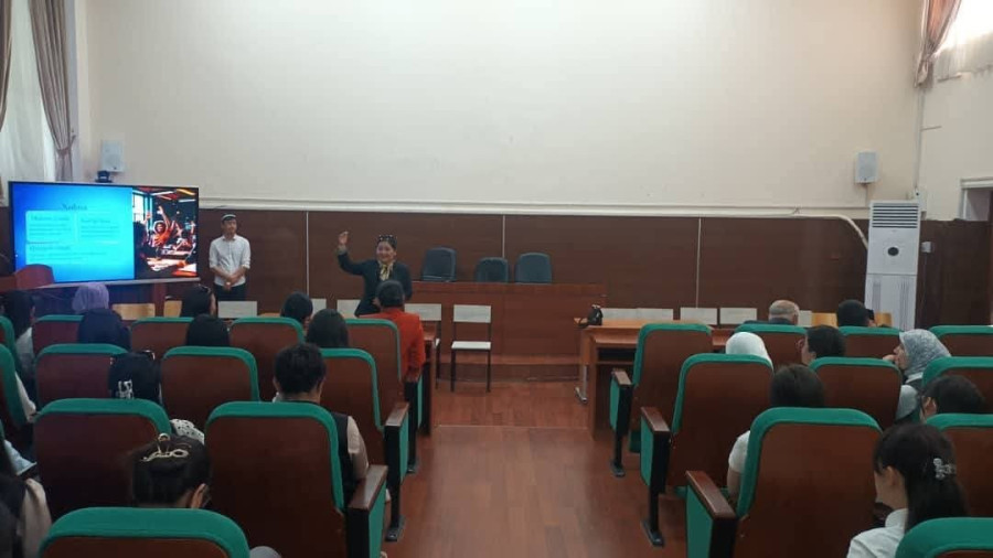 <b>B.Zh. Zheenbekova</b>, Head of the Department of Natural Science Education, Associate Professor, delivered a guest lecture at <b>Chirchik State Pedagogical University, Republic of Uzbekistan</b>.  