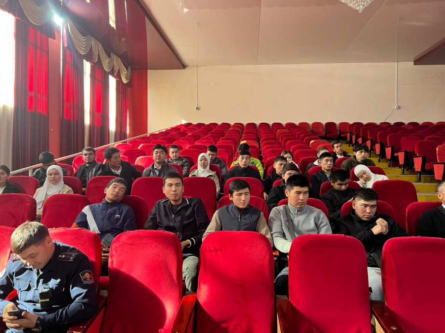 Кылмыштуулуктун жана укук бузуулардын алдын алуу боюнча түшүндүрүү иш-чарасы