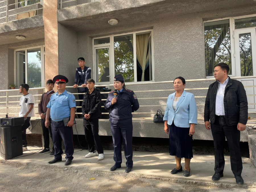 СТУДЕНТТЕРГЕ ЗОРДУК-ЗОМБУЛУКТУН АЛДЫН АЛУУ БОЮНЧА ТҮШҮНДҮРҮҮ ИШТЕРИ ЖҮРГҮЗҮЛДҮ