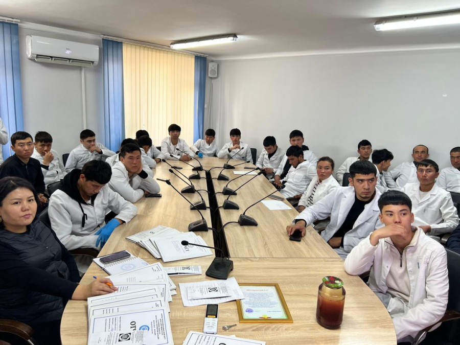 Ветеринария студенттеринин өндүрүштүк практикасы ийгиликтүү жыйынтыкталды