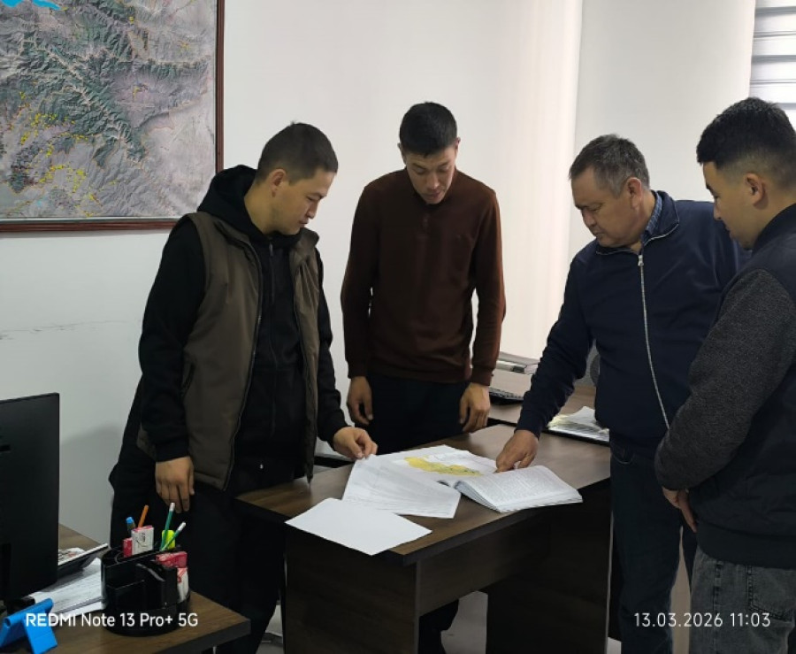 «Техносфералык
коопсуздук» багыты боюнча ОКк-1-22 тайпасынын студенттери квалификациялык иш
алдындаг...