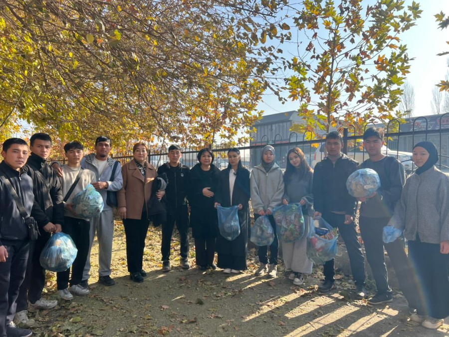 «Жашыл дем — улуттук дем» аттуу экологиялык иш-чара өткөрүлдү.