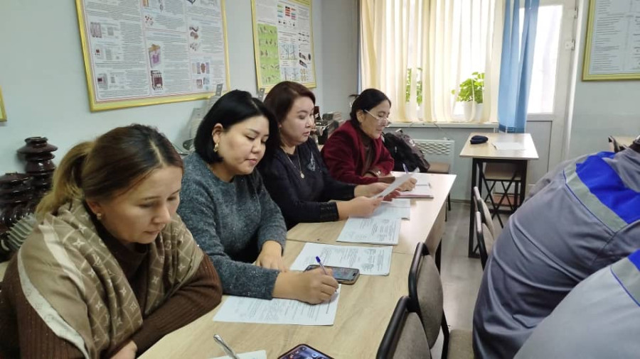 Энергетика жана ӨКк ПЦКсында ачык сабактардын жүрүшү