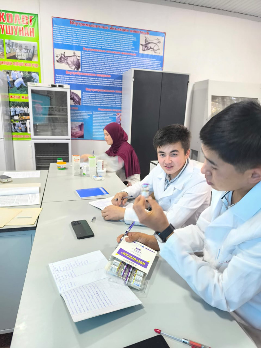 В-1-24 тайпасында жумуш ордунда окутуу (ЖОО) өткөрүлдү