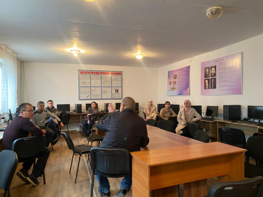 Проведена научная встреча с магистрантами