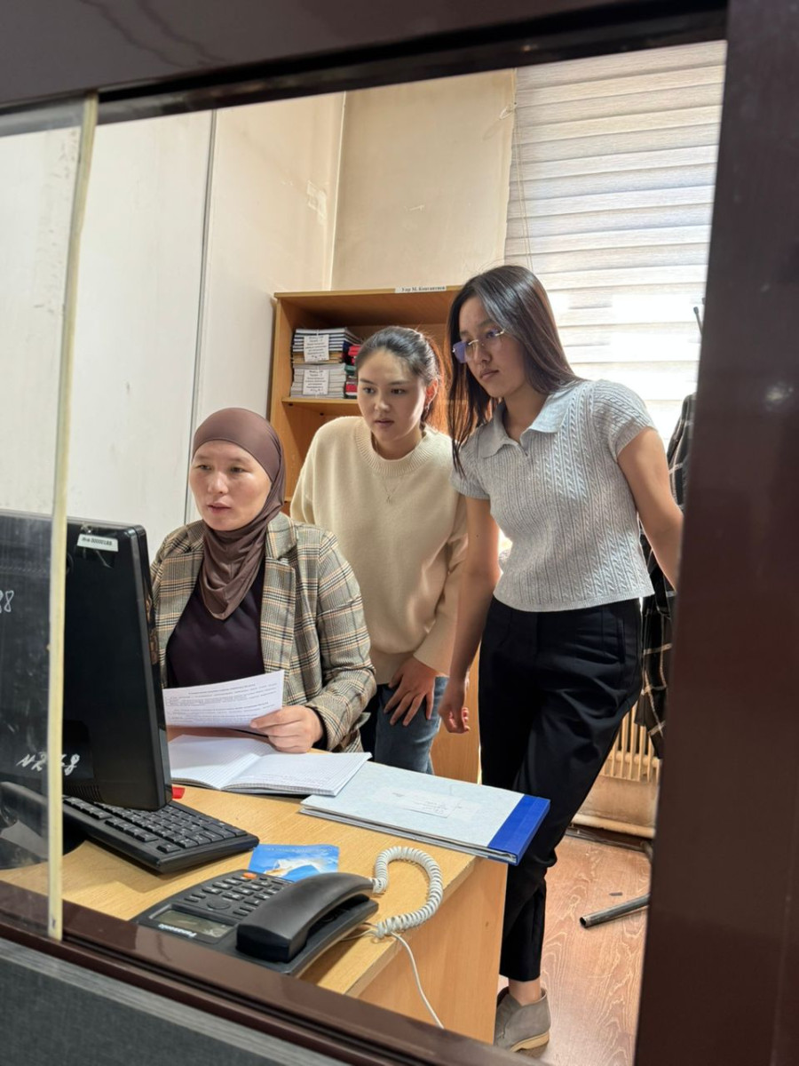 For students from “Social Work” speciality at the College of Economics and Law, on-the-job training...