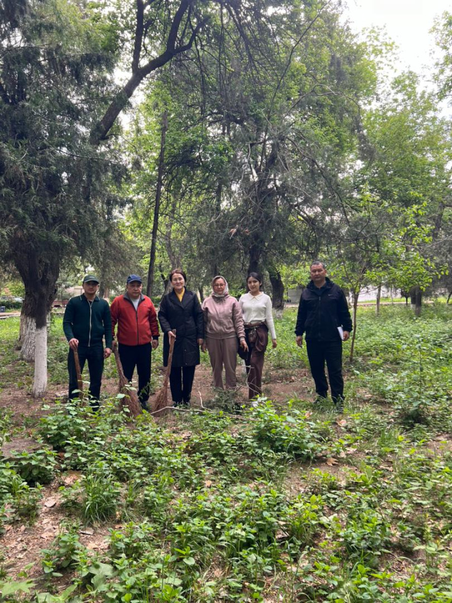 Субботник, проведённый в Аграрно-техническом институте 18 апреля 2026 года